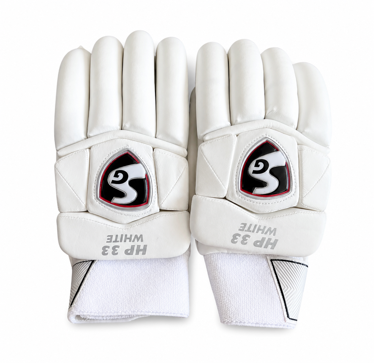 SG HP 33 White Batting Gloves (Adult)